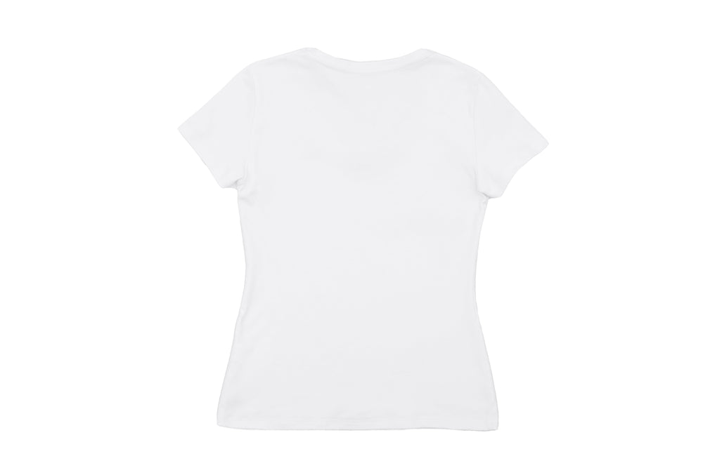 T-shirt blanc signature